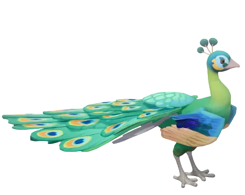 Green Peafowl
