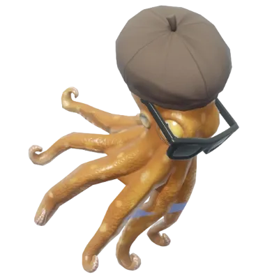 Director Common Octopus w/ Cinnamon Hat