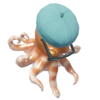 Director Pygmy Octopus w/ Navy Hat