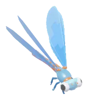 Blue Brick Large Red Damselfly