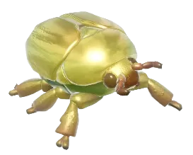 Golden Jewel Scarab