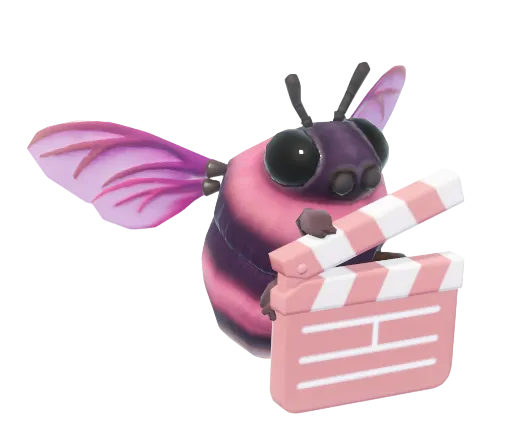 Pink Script Supervisor Bumblebee